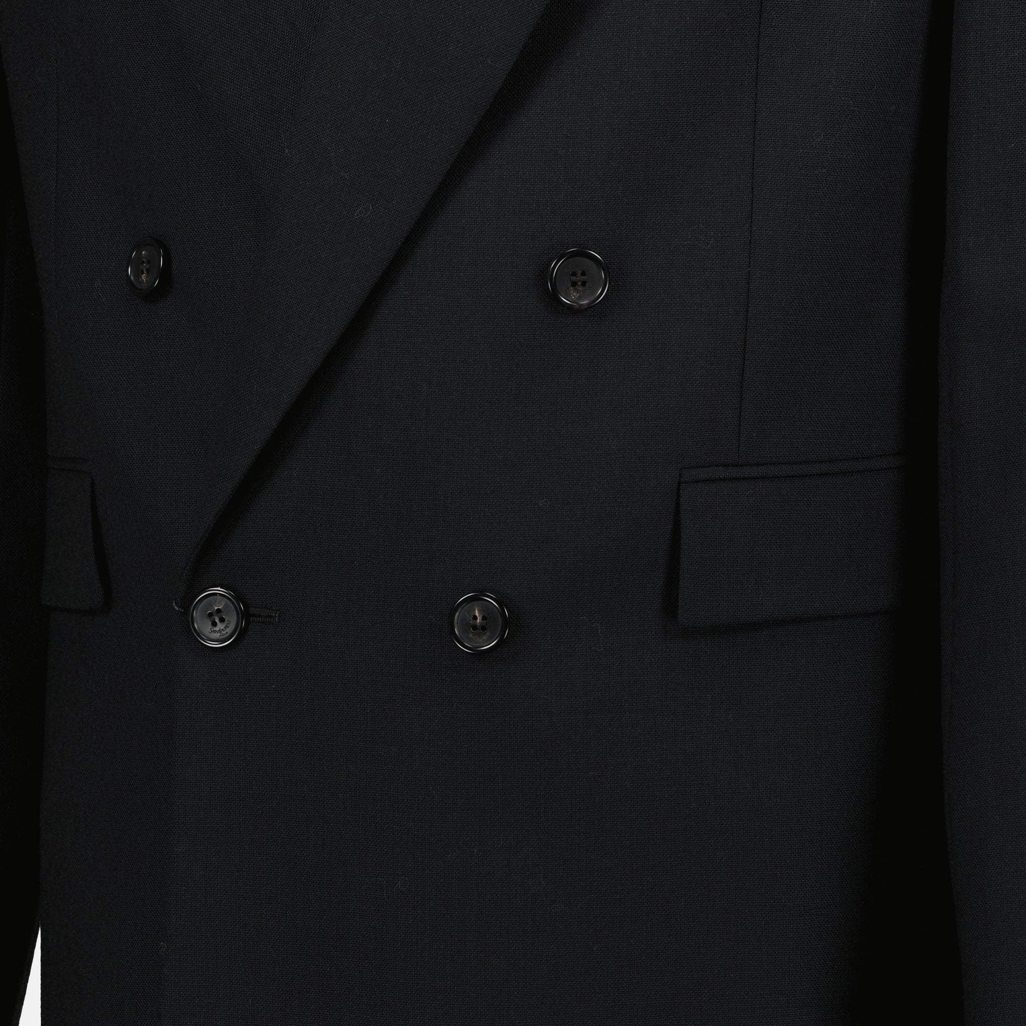 Black Wool Blazer