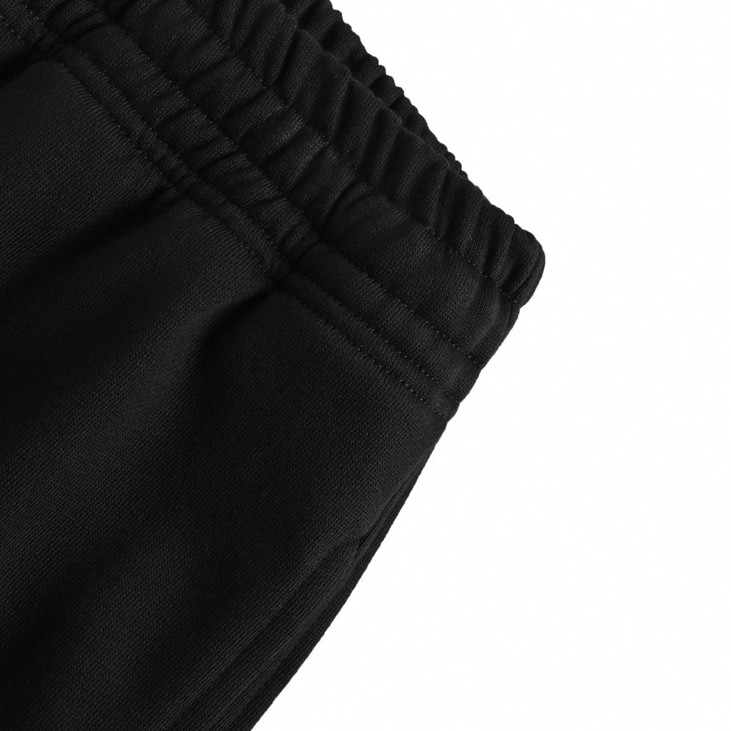 Check Equestrian Knight Embroidered Cotton Tracksuit | Black