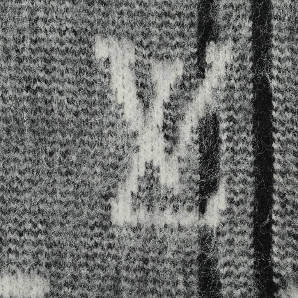 Brushed Knit Monogram Sweater