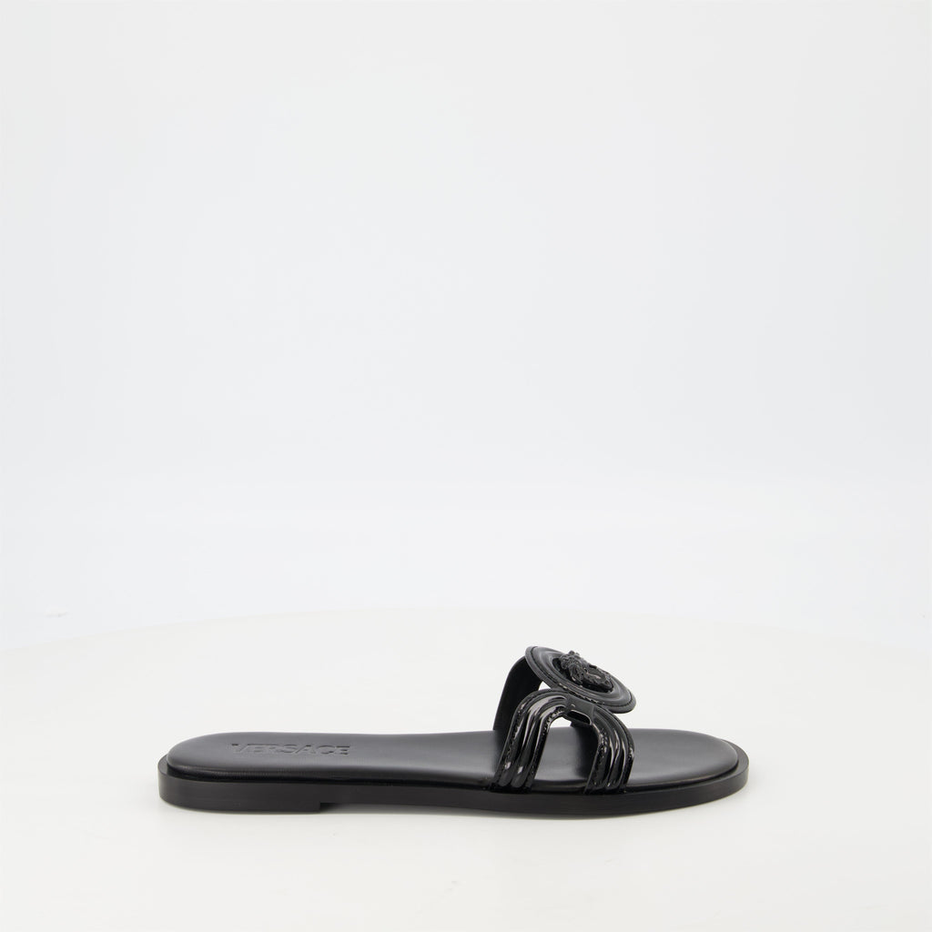 Medusa '95 Leather Slippers