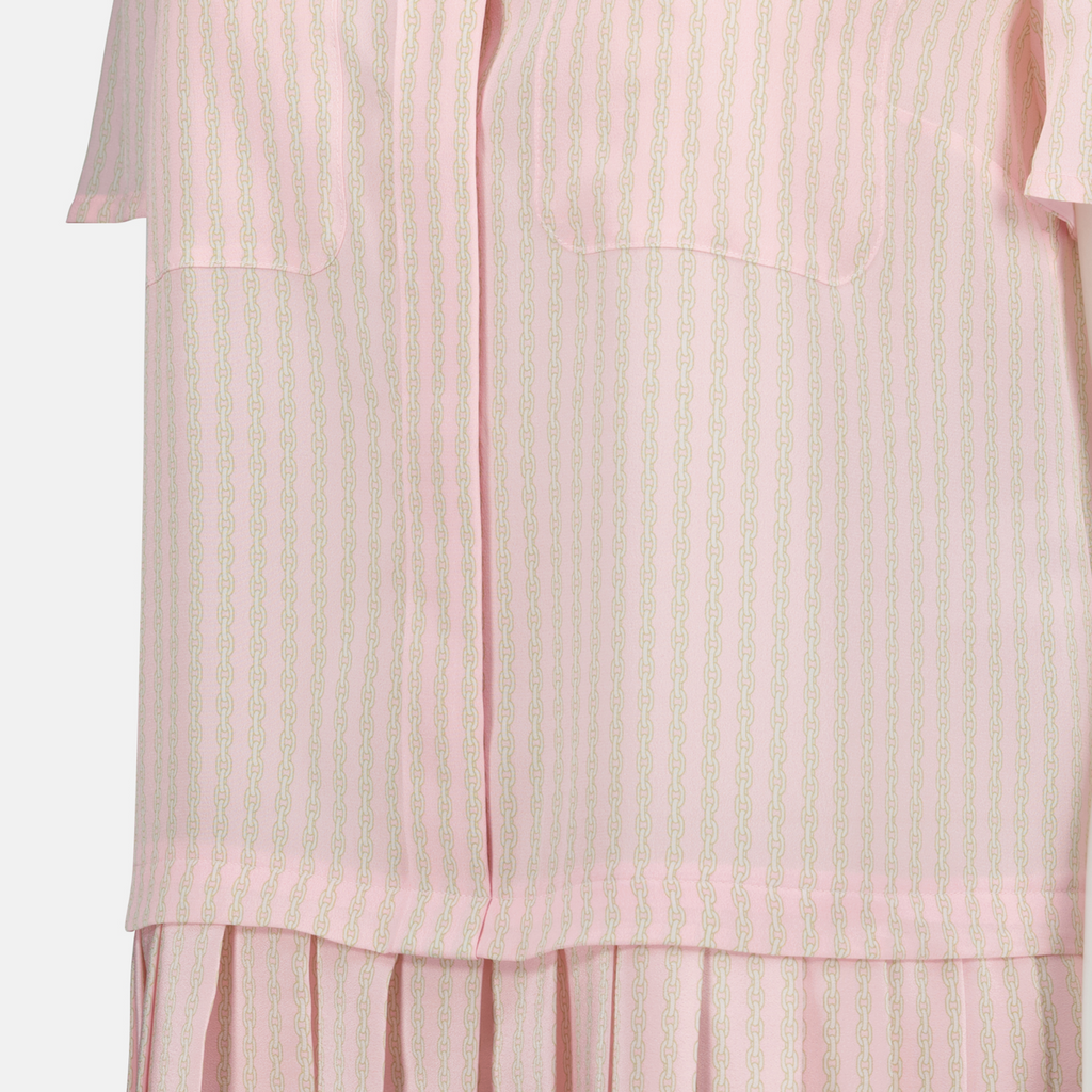 Silk Shirt Dress