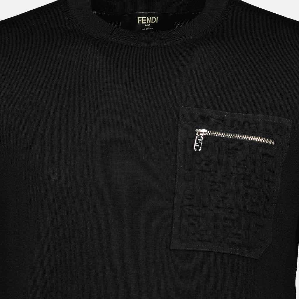 Black Wool Sweater
