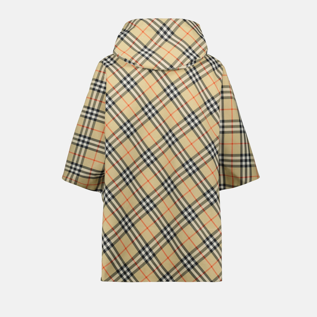 Check Plaid Cape