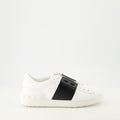 Black Band Open Sneakers
