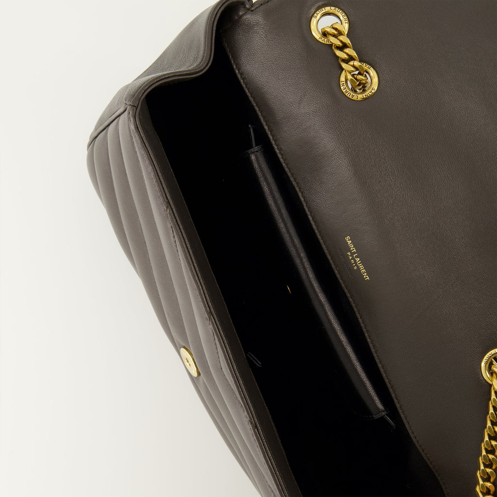 Medium Loulou Bag Brown
