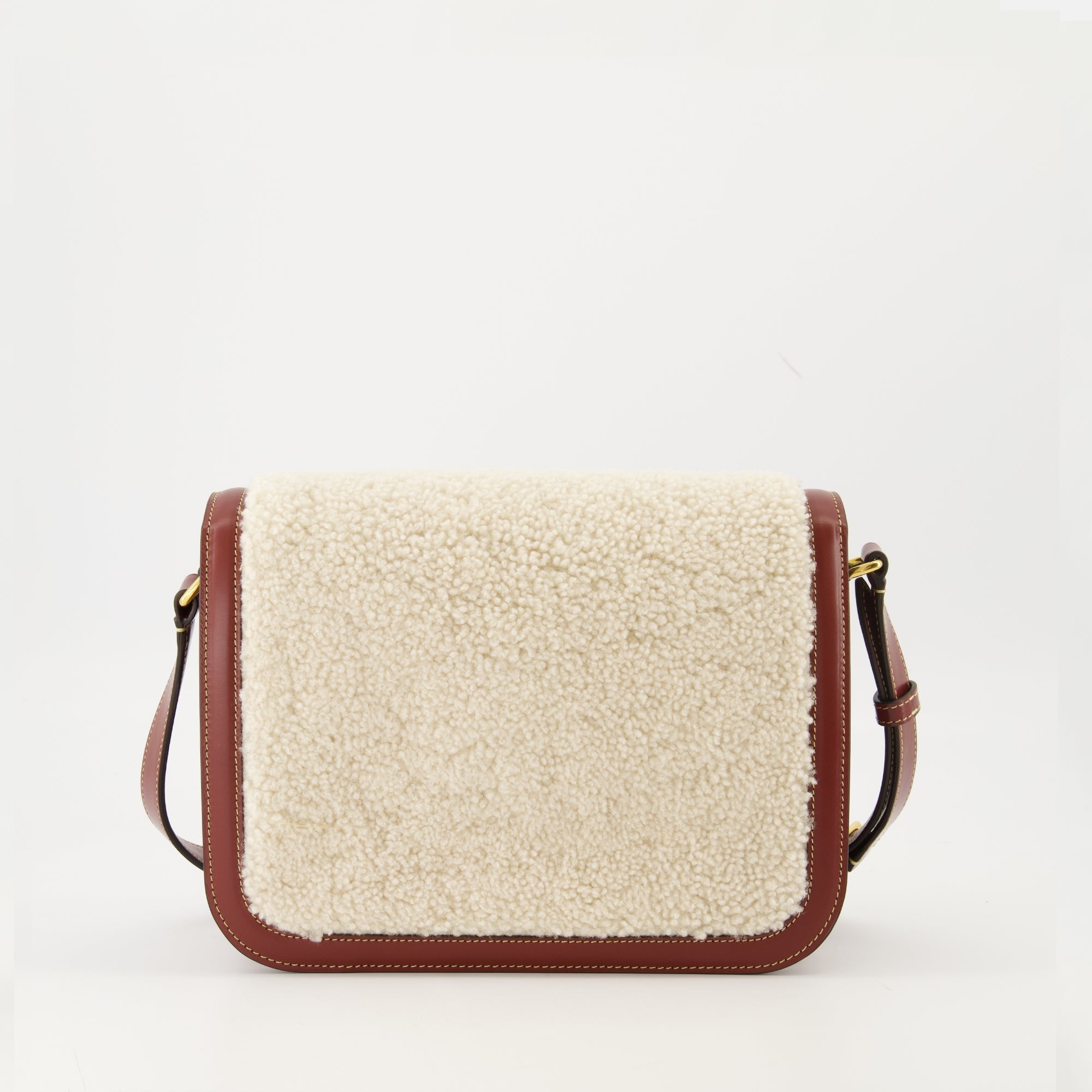 Leather and Wool Bag