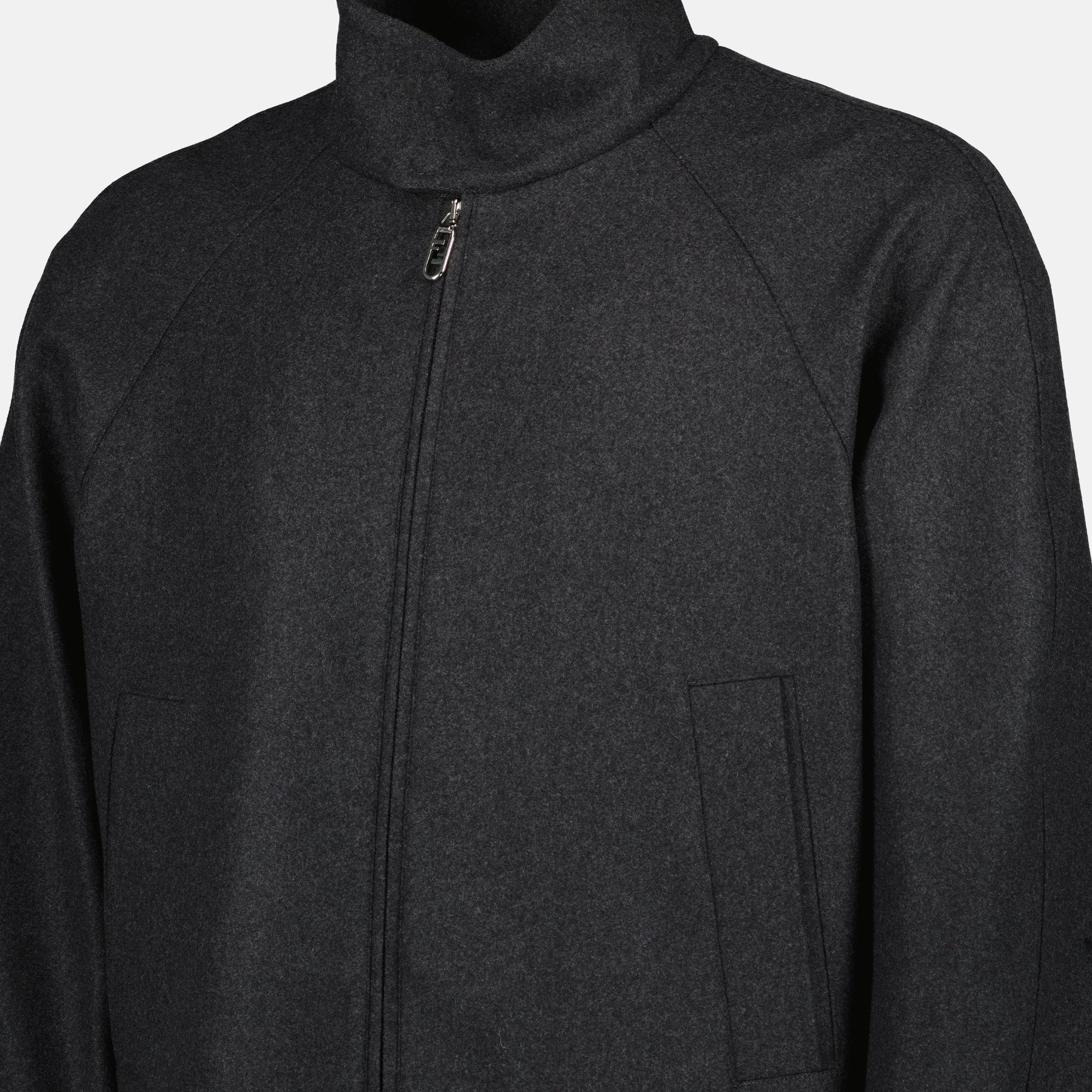 Cashmere Bomber Jacket