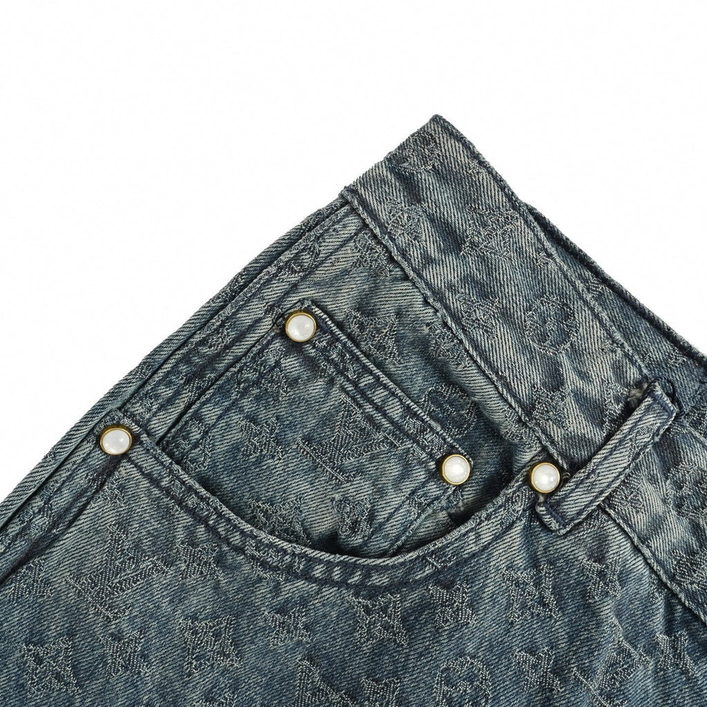 Monogram Fil Coupé Carpenter Shorts