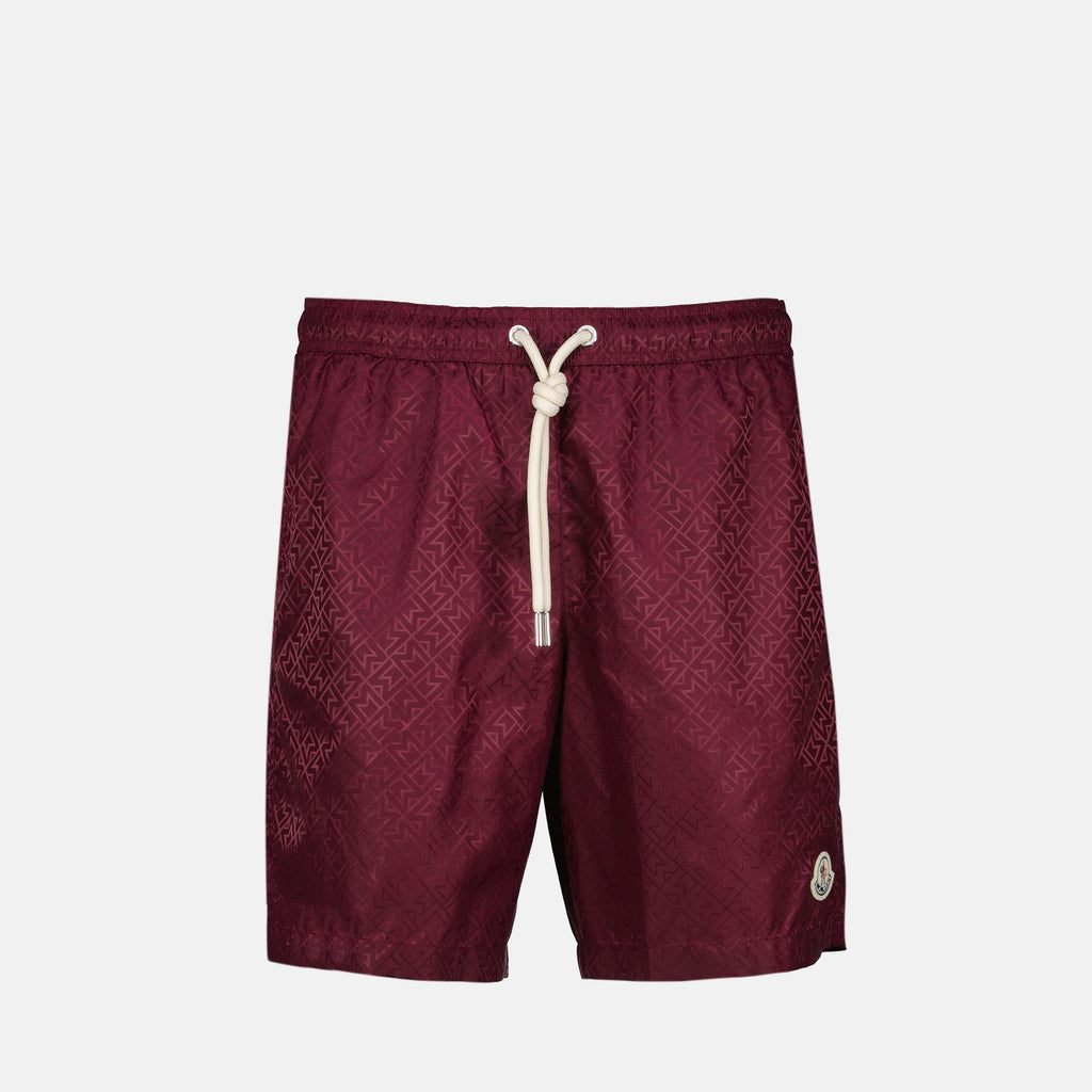 Short de bain monogramme