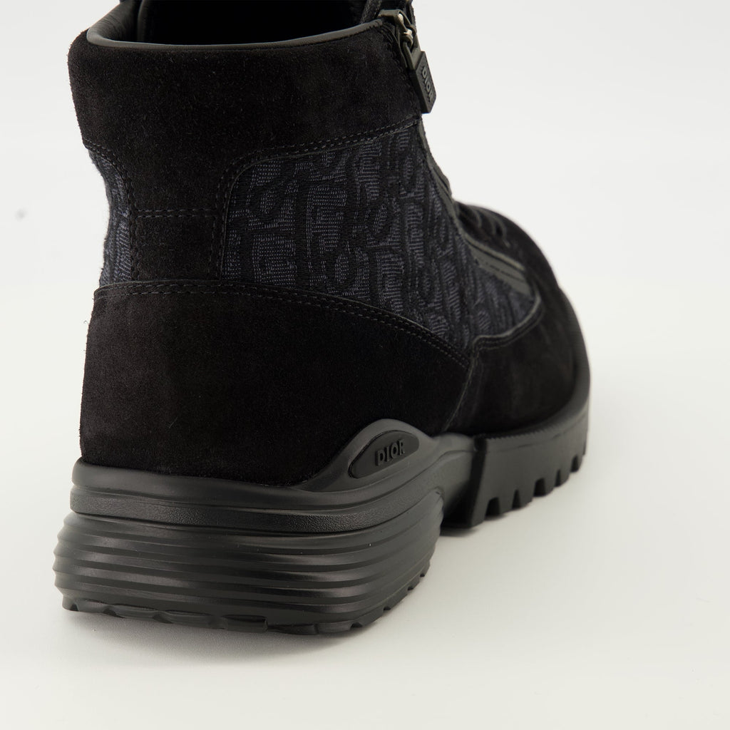 Oblique Ankle Boots