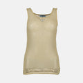 Cotton Mesh Tank Top