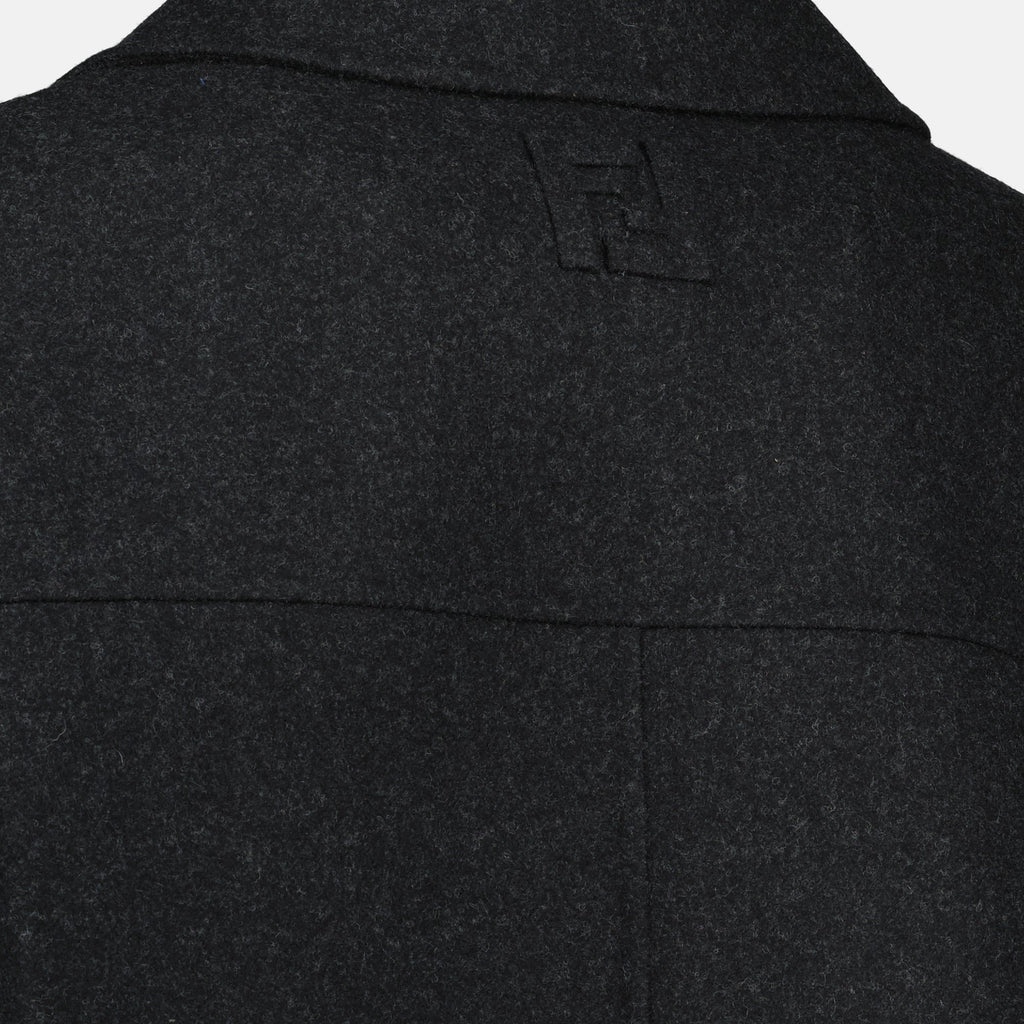 Grey Wool Coat
