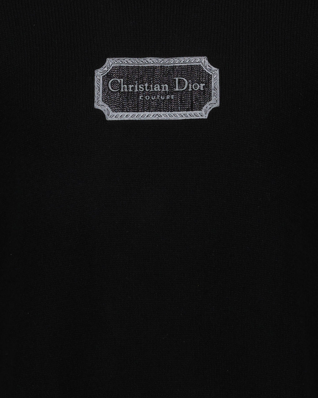 Couture logo sweater