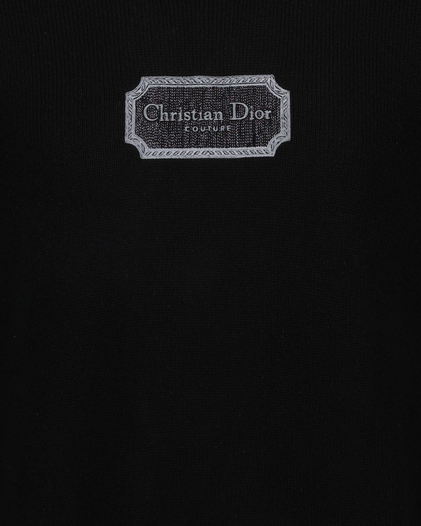 Couture logo sweater