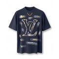 Painted 3D Logo T-Shirt with Chain