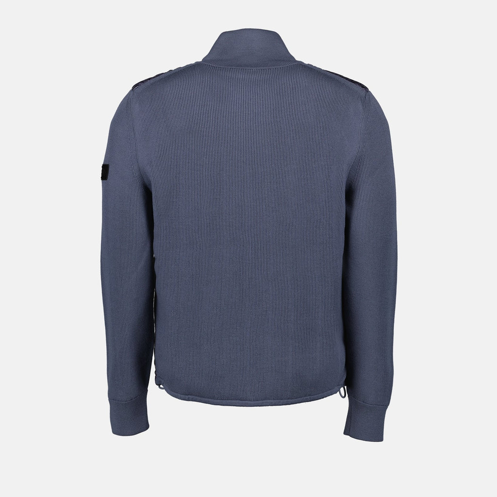 Bi-material jacket Oblique