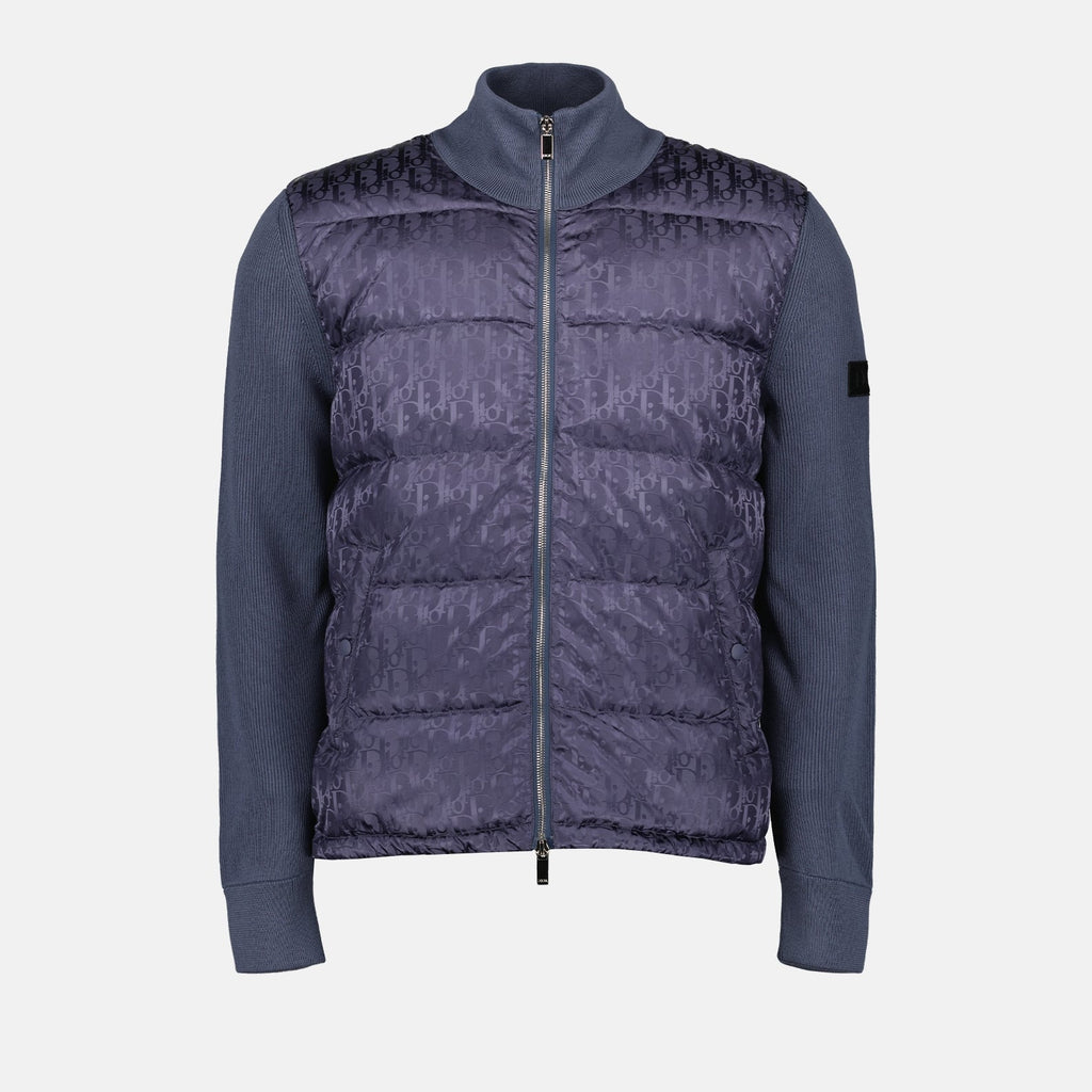 Bi-material jacket Oblique